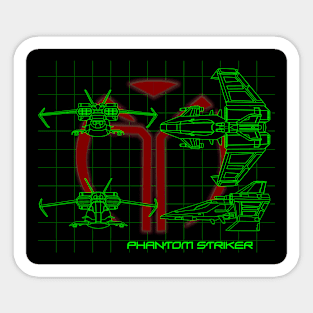 Phantom Striker Sticker